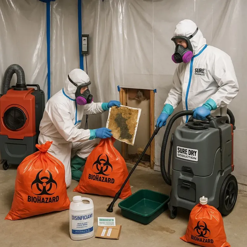 Contaminated Water Handling Protocols process in Groesbeck, TX