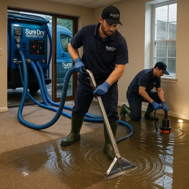 Water Extraction and Removal process in Groesbeck, TX